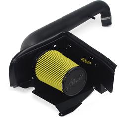 AirAid SynthaFlow Yellow Air Intake 97-06 Jeep Wrangler 4.0L - Click Image to Close